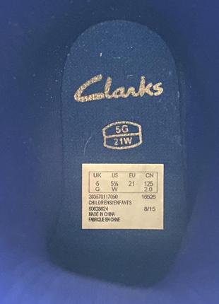 Гумові резинові чоботи дитячі clark’s 21 розміру, 12.5 по вустілці5 фото