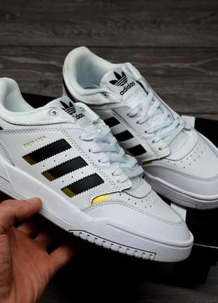 Кроссовки adidas drop step low white