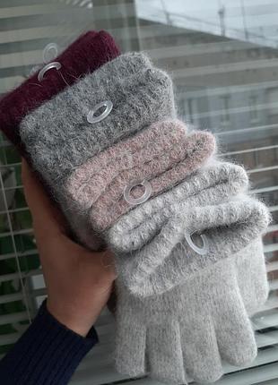 Рукавички ангора 3