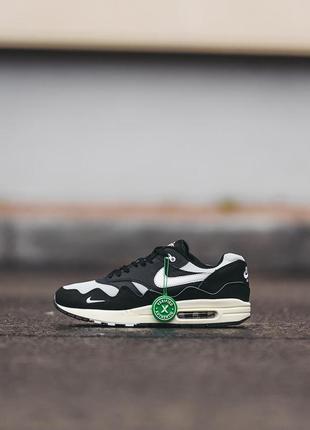 Чоловічі кросівки nike air max 1 patta black