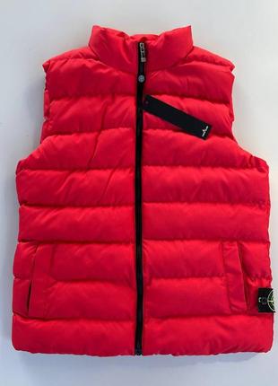 Стильная жилетка безрукавка stone island