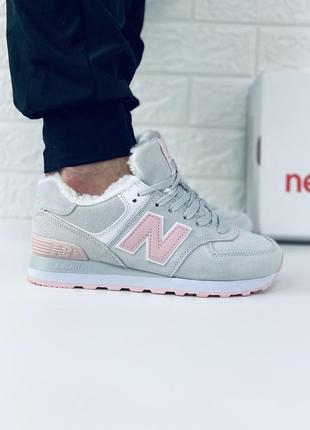 New balance usa 574 жіночі зимові кросівки нью беланс 40,41 рр