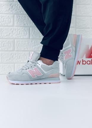 New balance usa 574 жіночі зимові кросівки нью беланс 40,41 рр3 фото