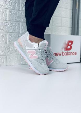 New balance usa 574 жіночі зимові кросівки нью беланс 40,41 рр2 фото