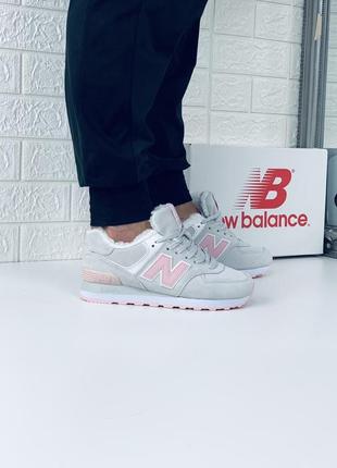 New balance usa 574 жіночі зимові кросівки нью беланс 40,41 рр9 фото