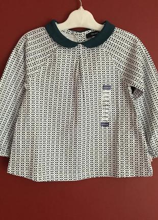 Okaidi (франція) / тоненька блуза / 80-86-92см