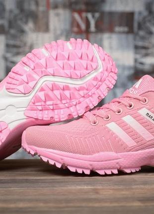 Кроссовки женские 17002, adidas marathon tn, розовые [ 38 ] р.(38-23,5см)