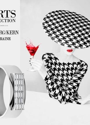 Роскошный браслет dyrberg/kern nora ss crystal оригинал