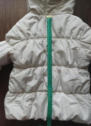 Куртка для дівчинки зростом 116-122 см7 фото