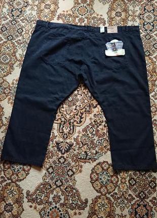 Фірмові англійські котонові джинси kruze denim, нові з бірками, великий розмір w56.