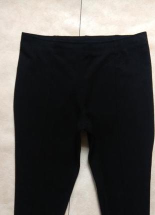 Черные плотные штаны леггинсы скинни с высокой талией h&m, l размер.7 фото