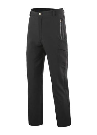 Тактические штаны lesko b001 black (2xl) однотонные армейские водонепроницаемые с карманами1 фото