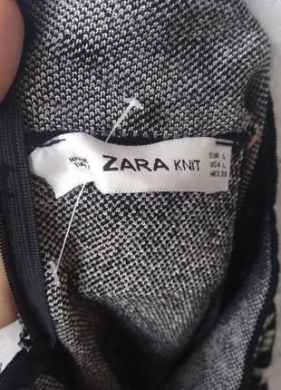 Теплый вязаный топ zara3 фото