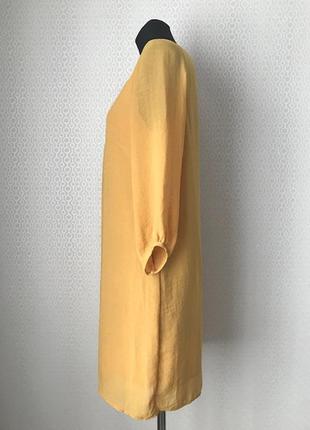 Платье красивого медового цвета от h&m, размер 38, укр 44-463 фото