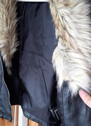 Детская куртка эко кожа подростковая демисезон косуха 5