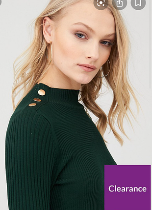 Сукня віскоза трикотаж river island  плаття міді3 фото