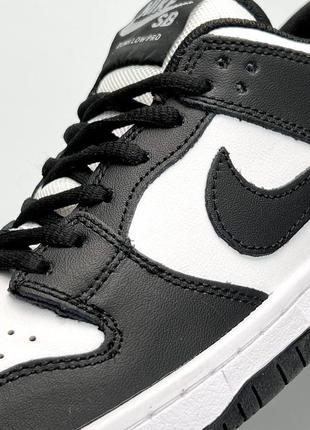 Жіночі кросівки nike dunk low retro white black 18 фото