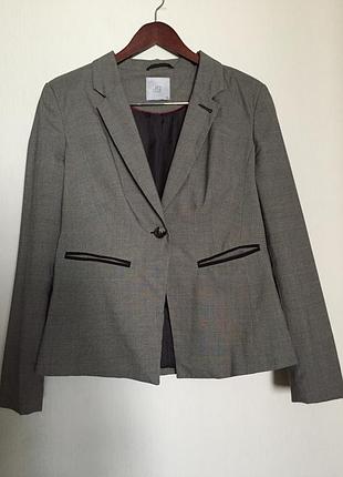 Піджак сіра клітинка тренд сезону