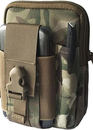 Тактичний компактний водонепроникний подсумок hlyqe, колір мультикам