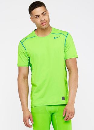 Компрессионная футболка nike pro hypercool fitted (l)