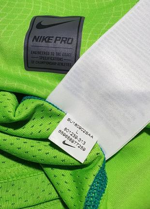 Компрессионная футболка nike pro hypercool fitted (l)9 фото