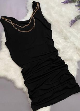 Красивое чёрное платье👗 4