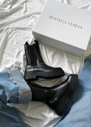 Черевики жіночі bottega veneta lug boots/ботинки женские боттега вэнета5 фото