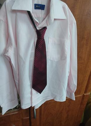 Сорочка для хлопчика 7-9 років, з галстуком