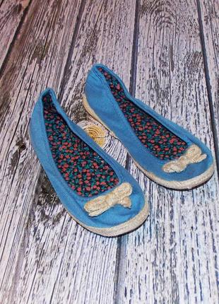 Фирменные балетки для девушки . размер 36 (22,5 см)