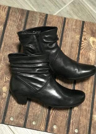 Оригинальные кожаные женские ботинки gabor(германия) 39р.3 фото