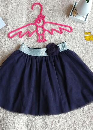 Юбка фатиновая, слоями 104 см