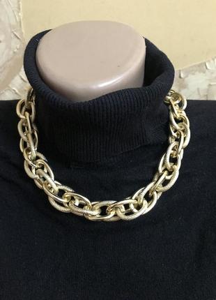 Кольє ланцюг золотий