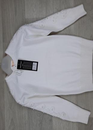 Белый свитер many&amp;many5 фото