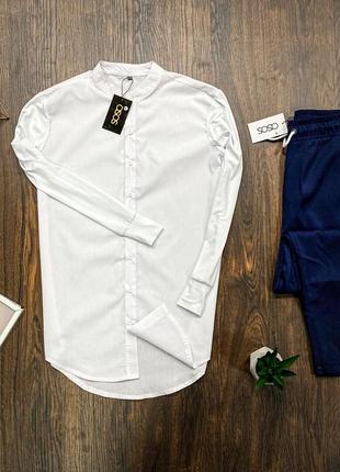 Класичний чоловічий комплект брюки+сорочка в кольорах4 фото
