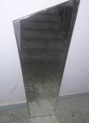 Зеркало фигурное ромбические угольное на раме в прихожую ссср трапеция