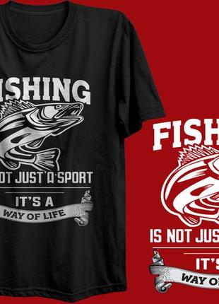 Футболка youstyle fishing 0786 xxxl black