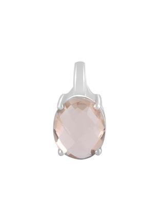 Серебряная подвеска с морганитом nano 1.913ct (2113836)
