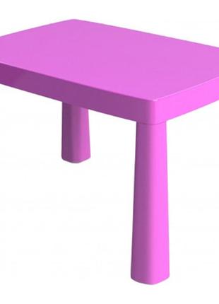 Детский стол active baby пластиковый розовый 56х81.5х48 см (04580/103)