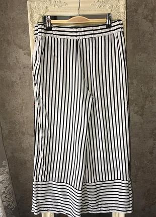 Брюки zara в полоску 5