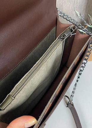 Женская сумочка клантч в стиле луи уитон клетка5 фото