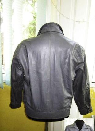 Стильная оригинальная кожаная мужская куртка. германия. лот 1372 фото