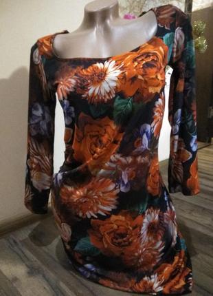 Время скидок ограничено.актуальное платье цветочное, jbc