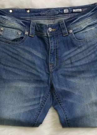 Новые джинсы капри бойфренд w28 'miss me' usa3 фото