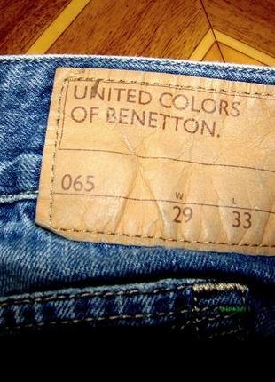 Джинсы united colors of benetton  р.w29 l304 фото