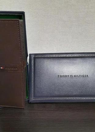 Мужской кошелек tommy hilfiger бизнес класса с rfid-защитой. оригинал7 фото