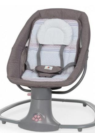 Шезлонг, загойдувальний центр mastela beige 8106