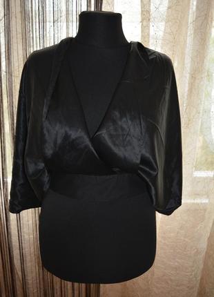 Блузка-накидка з шовку, кажан