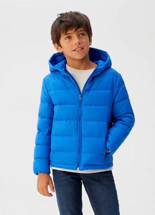 Куртка осіння пух/перо mango 140/10 років