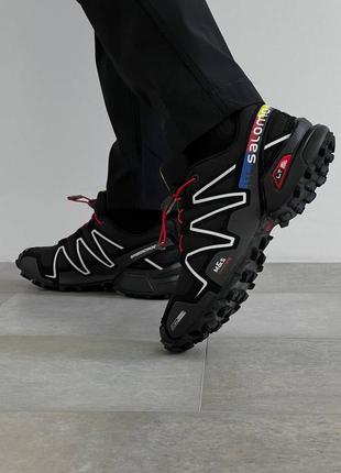 Кросівки чоловічі salomon speedcross 3 black ua/кроссовки мужские саломон спидкросс 32 фото