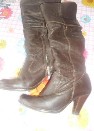 Сапоги зимние натуральная кожа